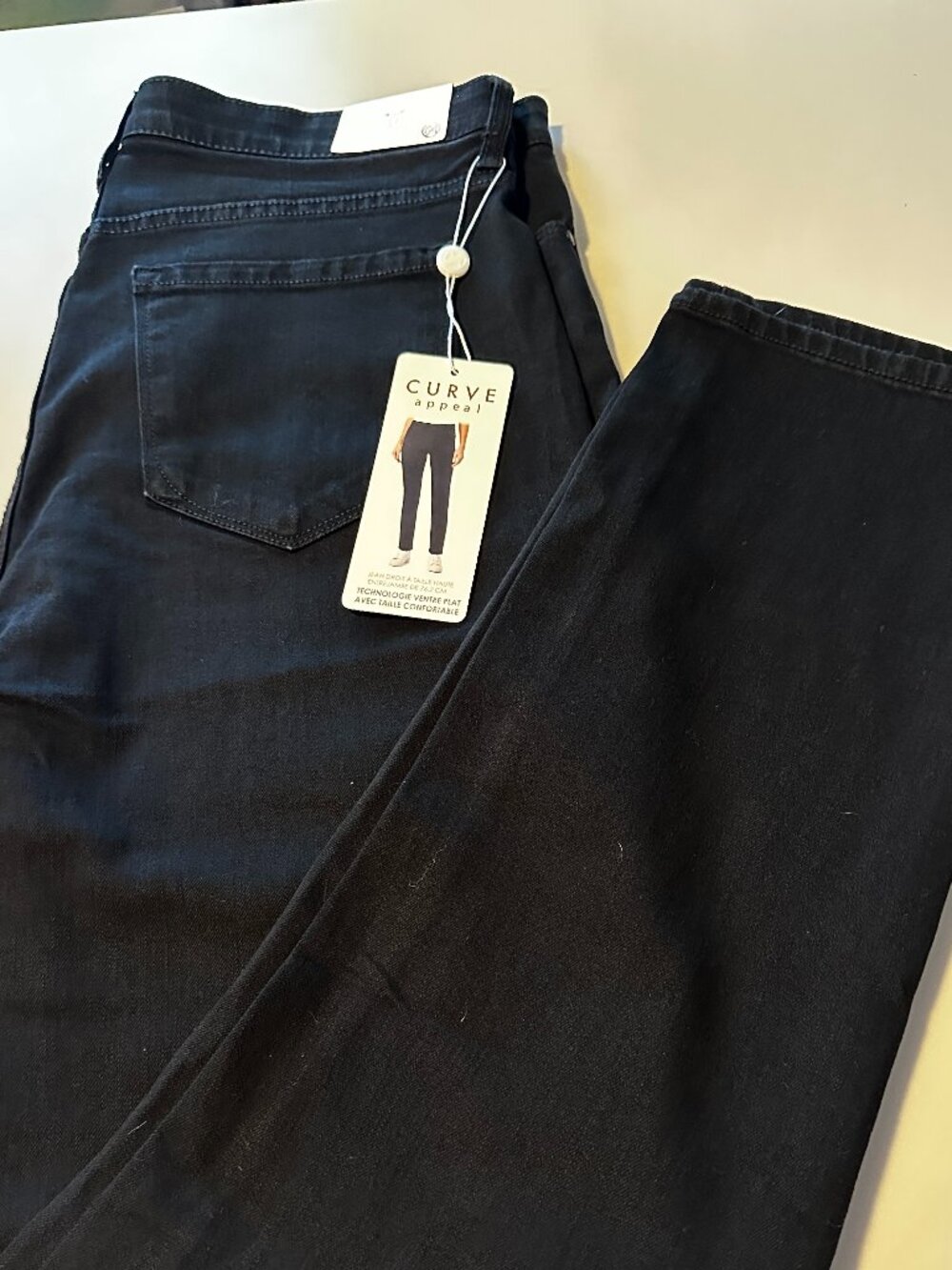 Women's Curve Appeal High Rise Straight Leg Size 10